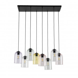 Lampa wisząca Molly VIII | Szklana, kolorowa - TK Lighting