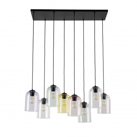 Lampa wisząca Molly VIII | Szklana, kolorowa - TK Lighting