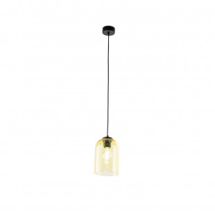 Lampa wisząca szklana Molly | Żółta, E27 | TK Lighting