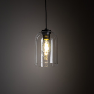 Lampa wisząca Molly - szklany klosz, E27 | TK Lighting