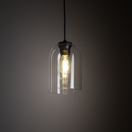 Lampa wisząca Molly - szklany klosz, E27 | TK Lighting