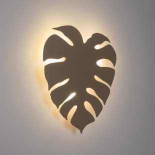 Kinkiet Monstera Sabia TK Lighting | Beżowy, Metalowy