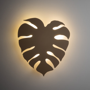 Kinkiet Monstera Sabia TK Lighting | Beżowy, Metalowy