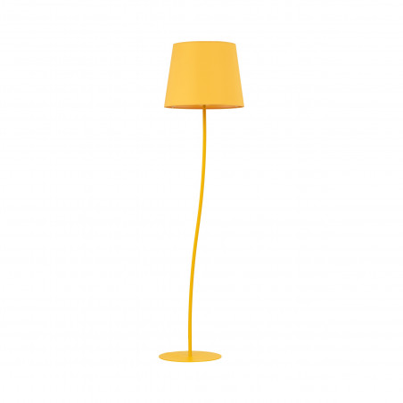 Lampa podłogowa Nicola żółta | TK Lighting - 150cm