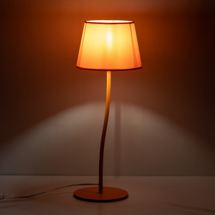 Lampa stołowa Nicola pomarańczowa | TK Lighting - Odkryj więcej!