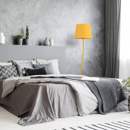 Lampa podłogowa Nicola żółta | TK Lighting - 150cm
