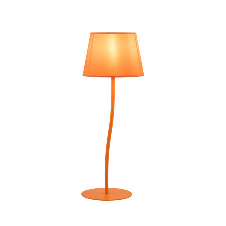 Lampa stołowa Nicola pomarańczowa | TK Lighting - Odkryj więcej!