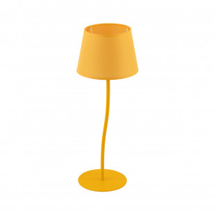 Lampa stołowa Nicola żółta | TK Lighting - Oświetlenie