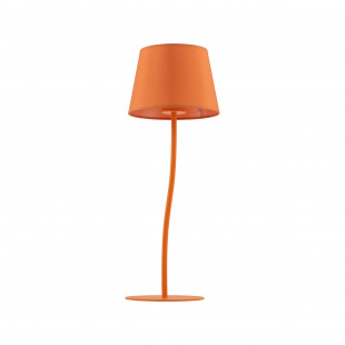 Lampa stołowa Nicola pomarańczowa | TK Lighting - Odkryj więcej!