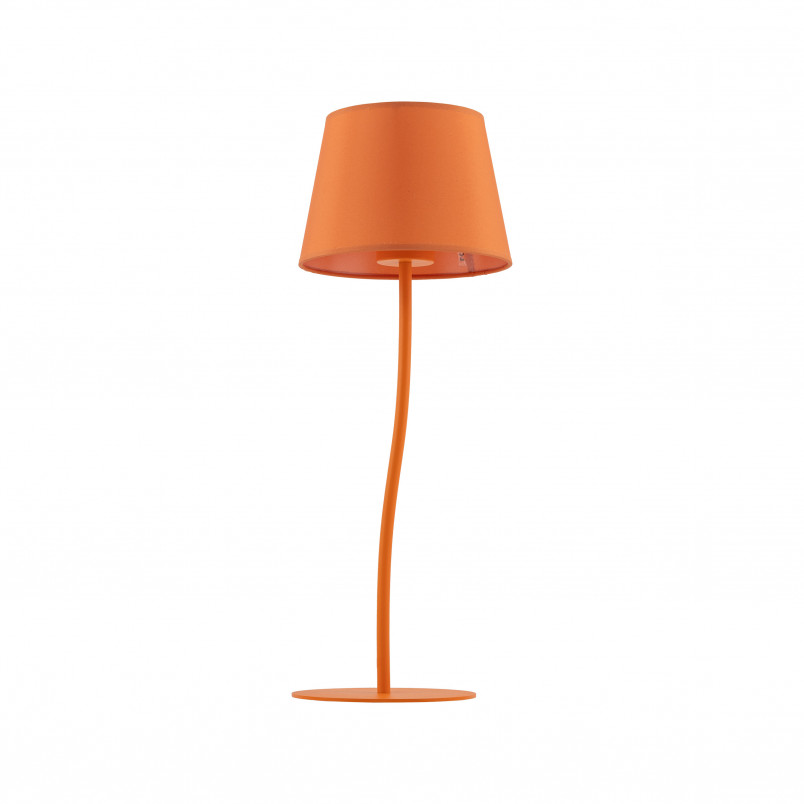 Lampa stołowa Nicola pomarańczowa | TK Lighting - Odkryj więcej!
