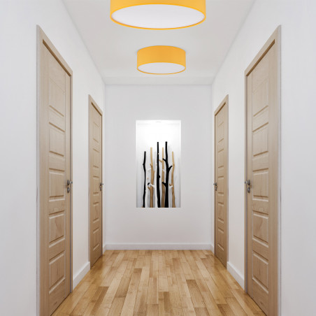 Plafon Nicola żółty TK Lighting | Oświetlenie do pokoju dziecka