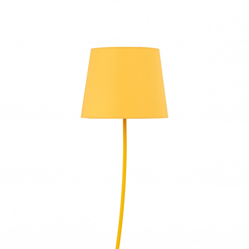 Lampa podłogowa Nicola żółta | TK Lighting - 150cm
