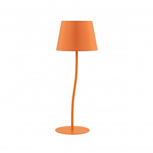 Lampa stołowa Nicola pomarańczowa | TK Lighting - Odkryj więcej!