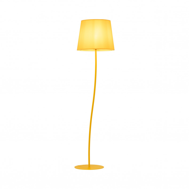 Lampa podłogowa Nicola żółta | TK Lighting - 150cm