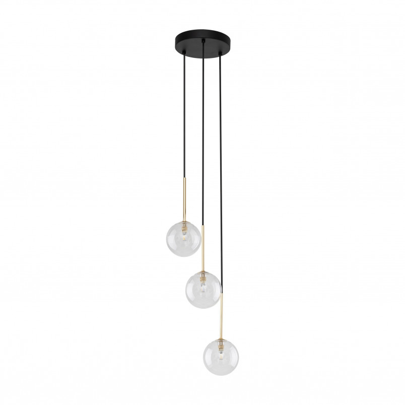 Lampa wisząca 3 kule szklane Nilos | TK Lighting