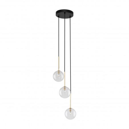 Lampa wisząca 3 kule szklane Nilos | TK Lighting