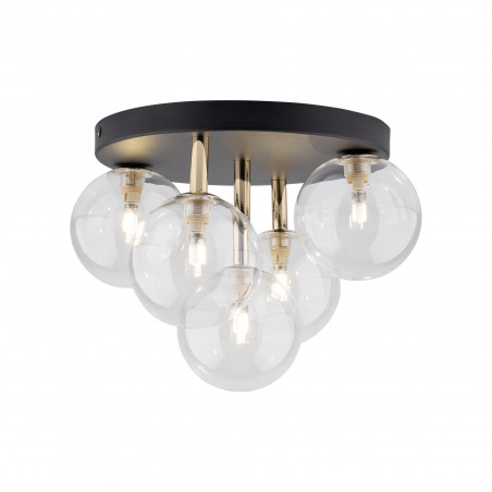Plafon szklany 5 kul Nilos TK Lighting | Lampa sufitowa