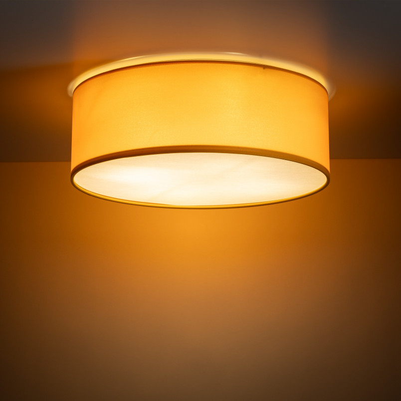 Plafon Nicola żółty TK Lighting | Oświetlenie do pokoju dziecka