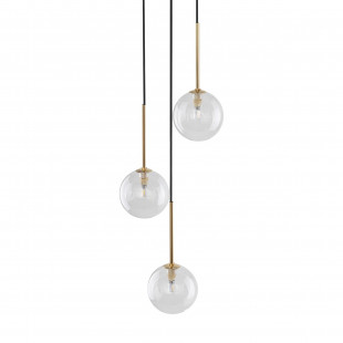 Lampa wisząca 3 kule szklane Nilos | TK Lighting