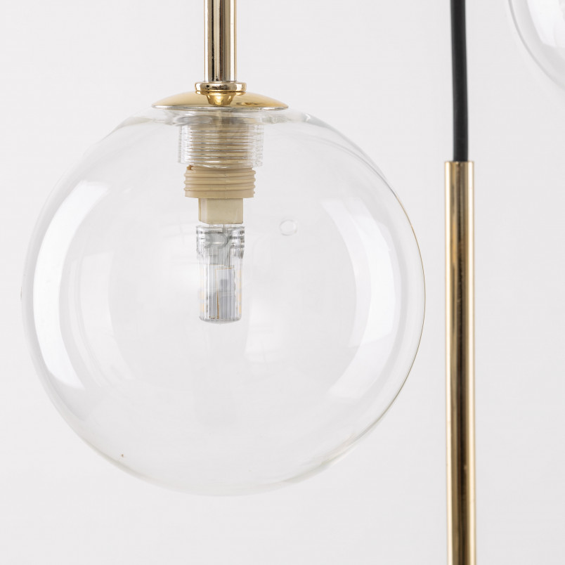 Lampa Wisząca Nilos 10 Kul Szklanych | TK Lighting - Elegancki Żyrandol