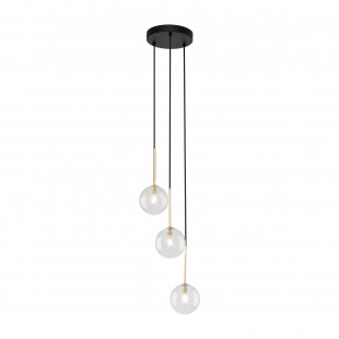 Lampa wisząca 3 kule szklane Nilos | TK Lighting
