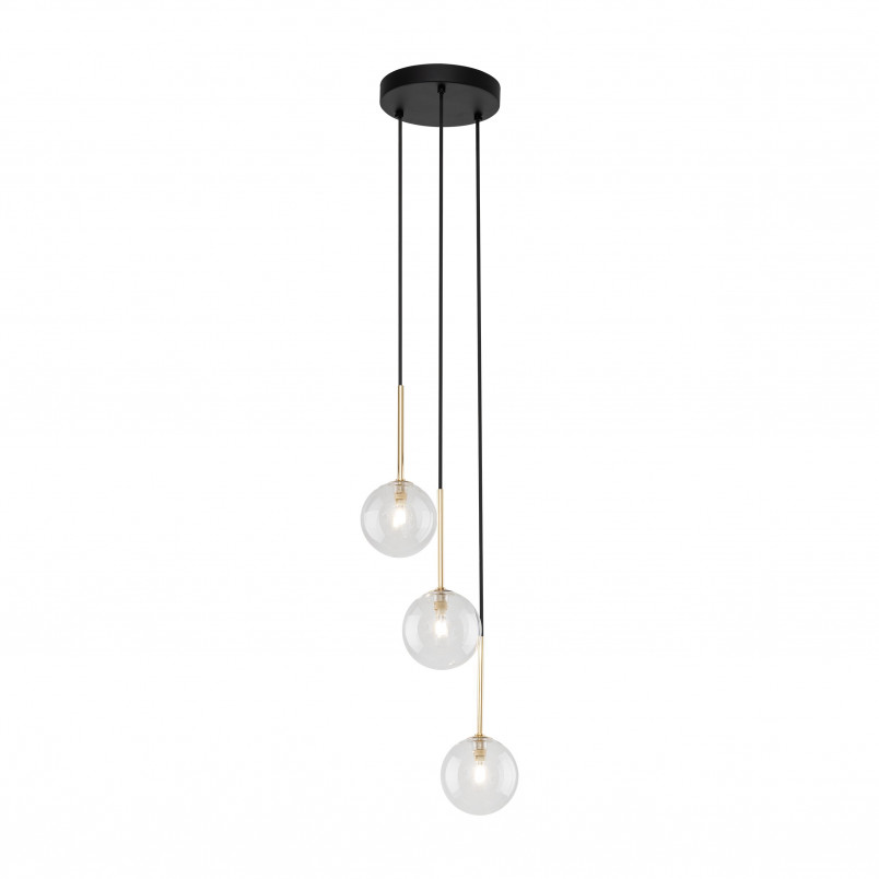 Lampa wisząca 3 kule szklane Nilos | TK Lighting