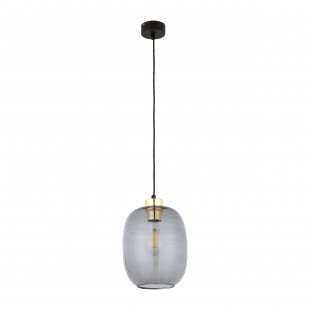 Lampa Wisząca Loft Omega Szklana Grafitowa TK Lighting | Kup Teraz
