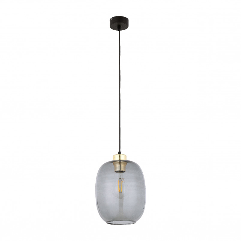 Lampa Wisząca Loft Omega Szklana Grafitowa TK Lighting | Kup Teraz