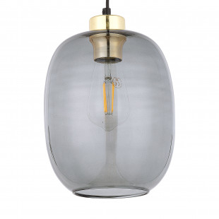 Lampa Wisząca Loft Omega Szklana Grafitowa TK Lighting | Kup Teraz