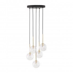 Lampa Wisząca Nilos 5 Kul Szklanych | TK Lighting