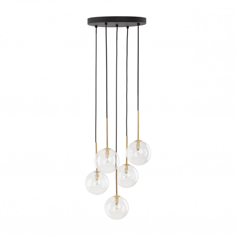 Lampa Wisząca Nilos 5 Kul Szklanych | TK Lighting