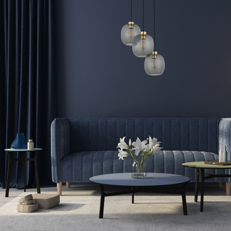 Lampa wisząca szklana Omega | TK Lighting - Loftowa Elegancja