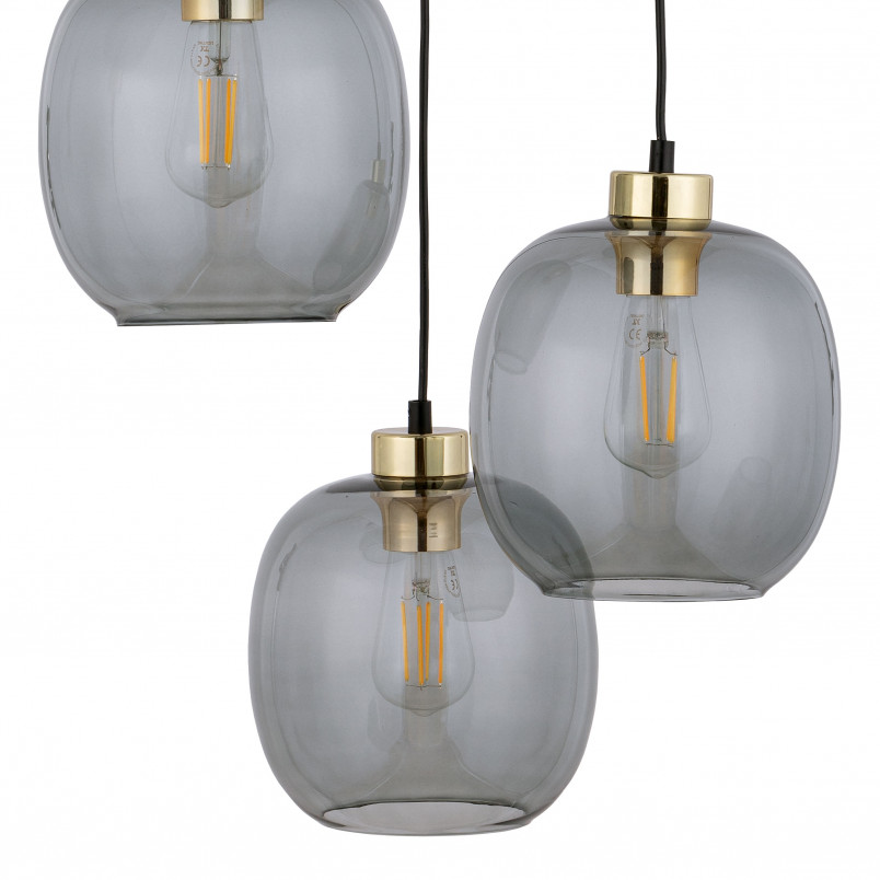 Lampa wisząca szklana Omega | TK Lighting - Loftowa Elegancja