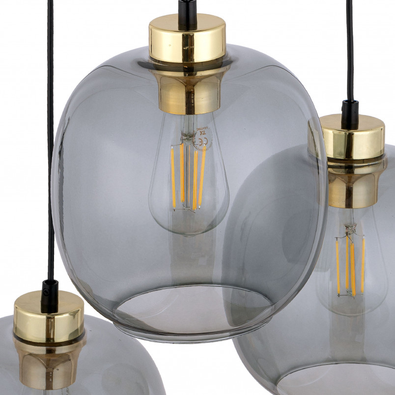 Lampa wisząca szklana Omega | TK Lighting - Loftowa Elegancja