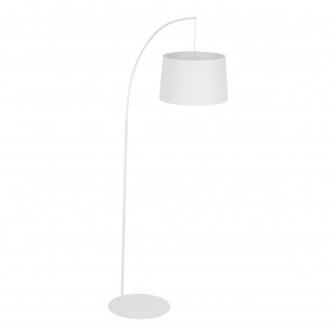 Lampa podłogowa Orta biała TK Lighting | Skandynawski design