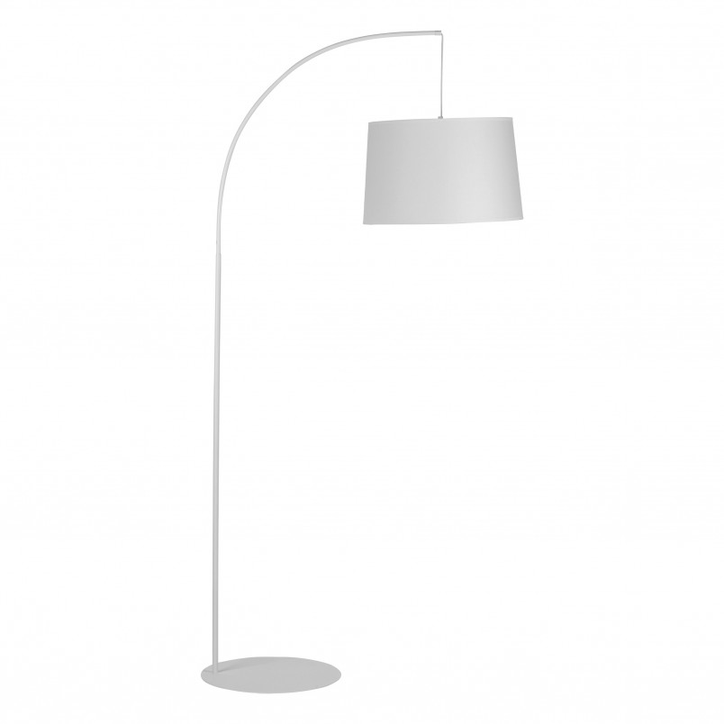 Lampa podłogowa Orta biała TK Lighting | Skandynawski design