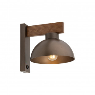 Kinkiet Loft Oslo | Brąz/Orzech TK Lighting - Oświetlenie