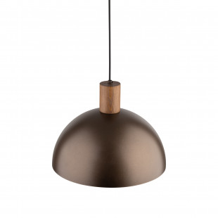 Lampa wisząca Oslo TK Lighting | Loftowa, brązowa, E27