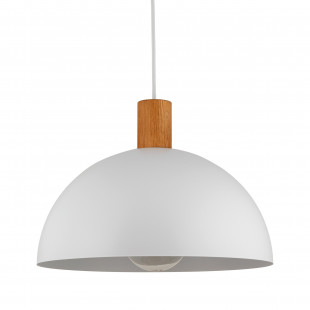 Lampa wisząca Oslo | Skandynawska, biały/sosna | TK Lighting