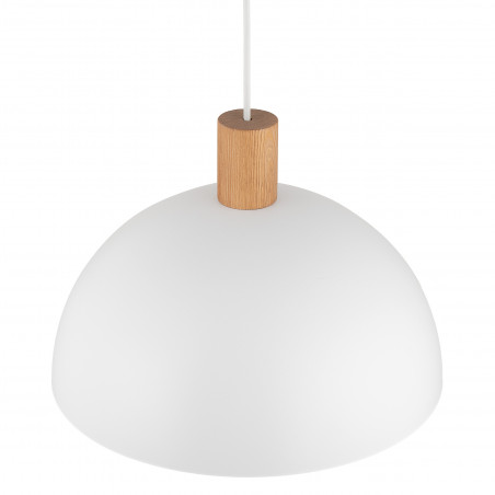 Lampa wisząca Oslo | Skandynawska, biały/sosna | TK Lighting