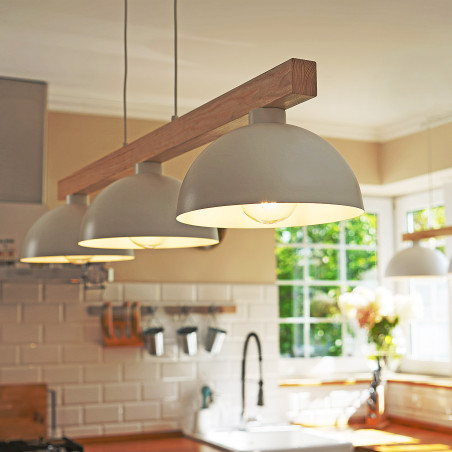 Lampa Wisząca Oslo | Skandynawska 3 Punktowa | TK Lighting