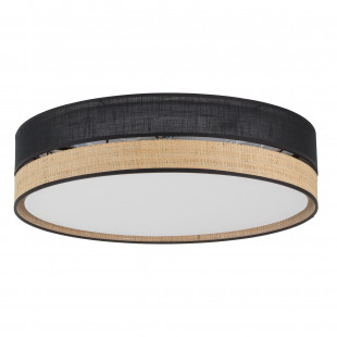 Plafon Boho Paglia New 45cm Czarny | TK Lighting
