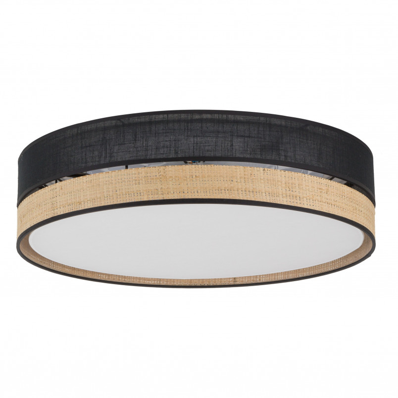 Plafon Boho Paglia New 45cm Czarny | TK Lighting