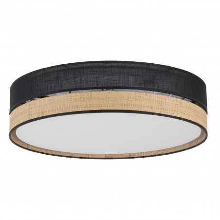 Plafon Boho Paglia New 45cm Czarny | TK Lighting