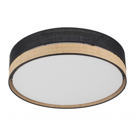 Plafon Boho Paglia New 45cm Czarny | TK Lighting