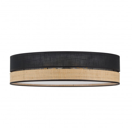 Plafon Boho Paglia New 45cm Czarny | TK Lighting