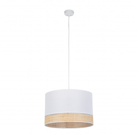 Lampa Boho Wisząca Paglia New - TK Lighting | Biały