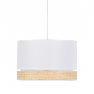 Lampa Boho Wisząca Paglia New - TK Lighting | Biały