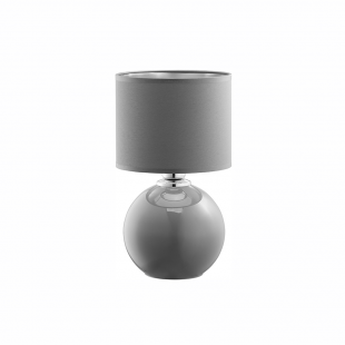 Lampa stołowa szklana Palla Small szara TK Lighting | Elegancki Design