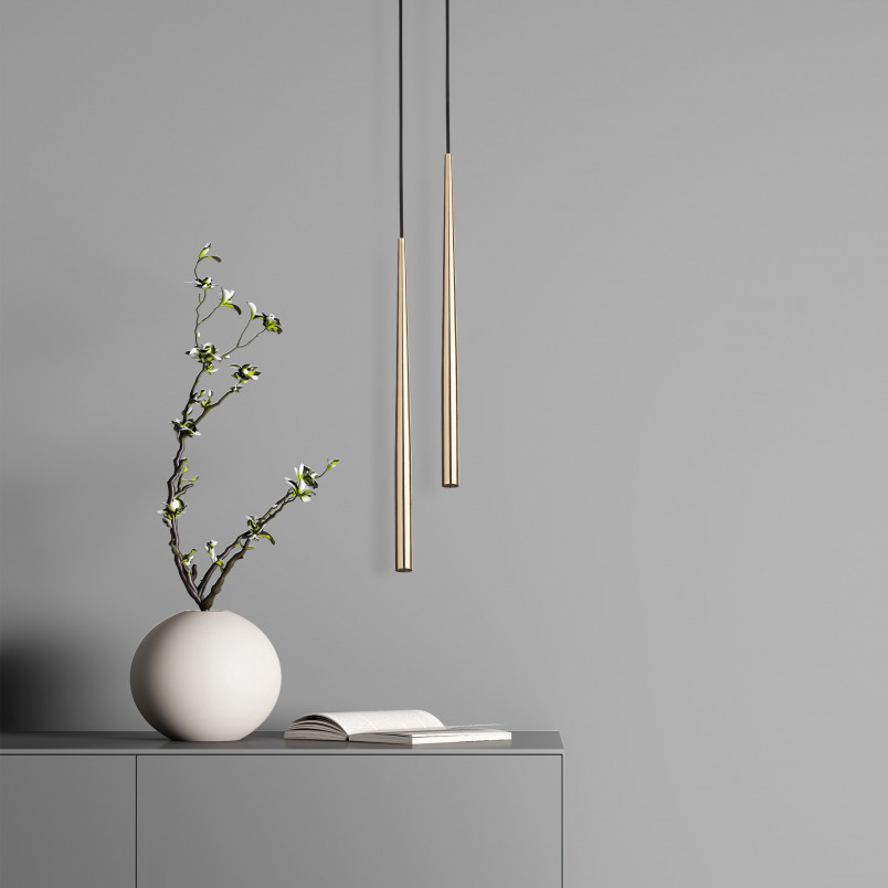 Lampa Glamour Wisząca Piano Złota TK Lighting | Kup Teraz!